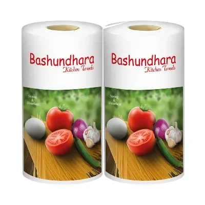 Bashundhara Kitchen Towel Rolls 1pcs