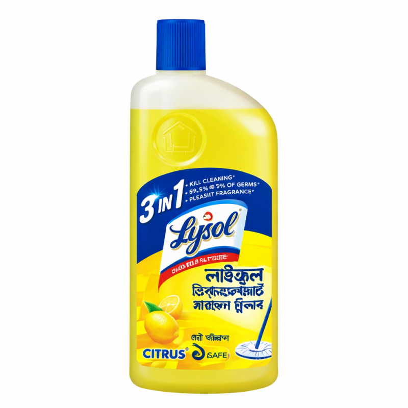 Lizol Floor Cleaner Citrus Disinfectant Surface 1L