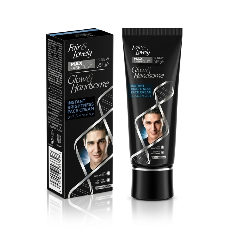 Glow and Handsome Face Cream Rapid Action Instant Brightness 25g