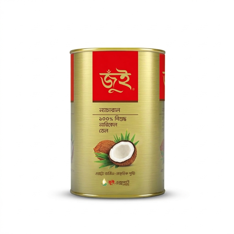 Jui Pure Coconut Oil (Tin) 200ml