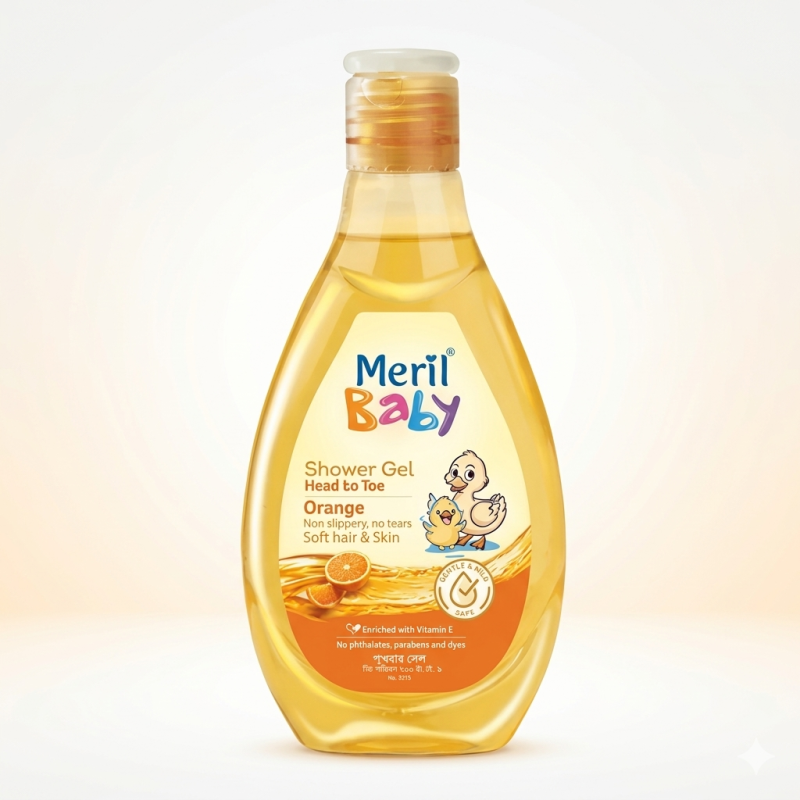 Meril Baby Shower Gel 100ml