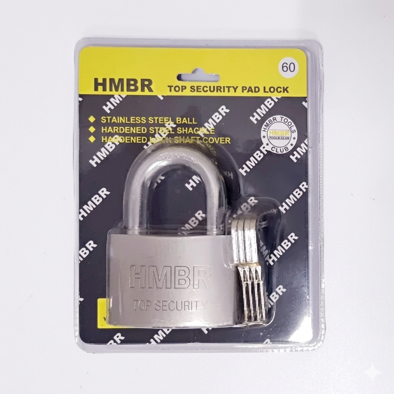 HMBR Top Security Pad Lock 40mm
