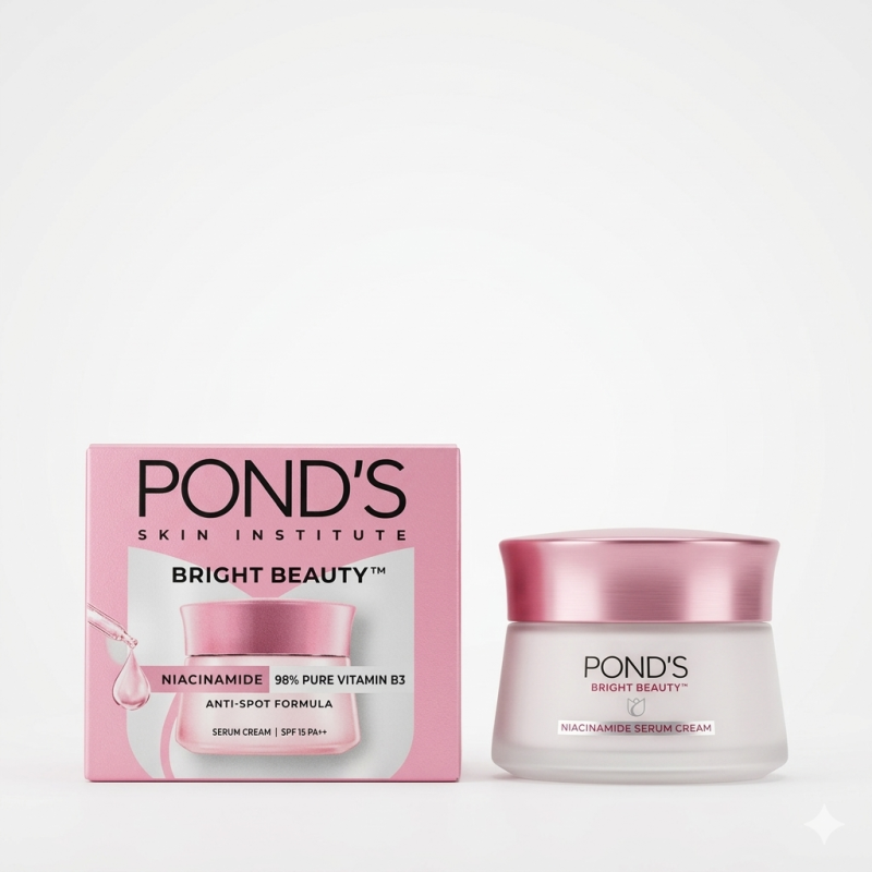 Pond's Bright Beauty Anti-Spot-Formula Serum Cream 50g (Indian)