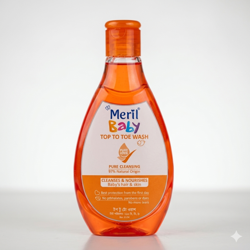 Meril Baby Top to Toe Wash