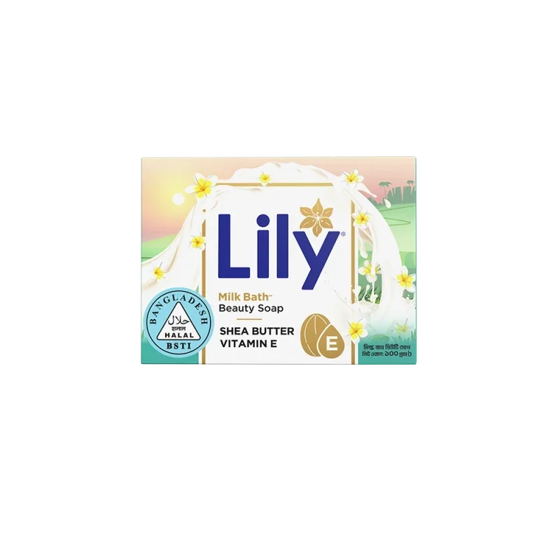 Lily Milk Bath Beauty Soap (Halal) 100g