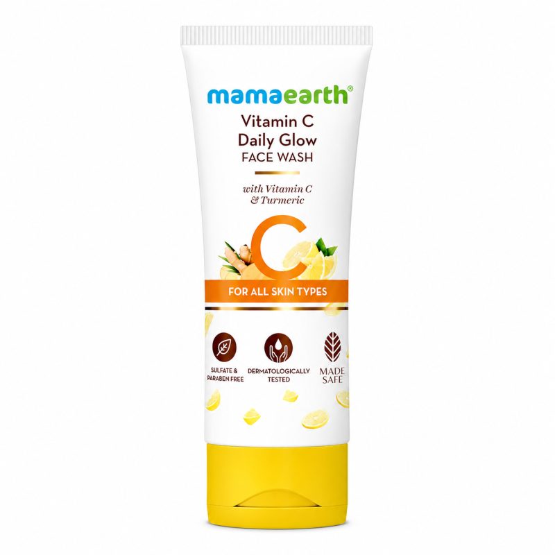 Mamaearth vitamin C face wash 100g