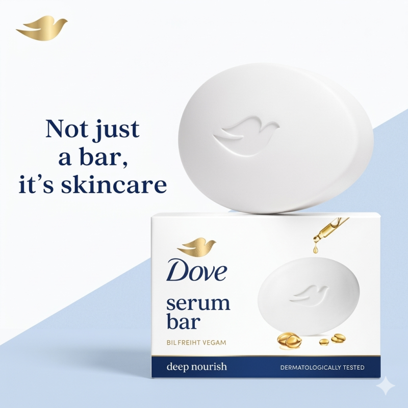 Dove Cream  Bathing Bar 135g